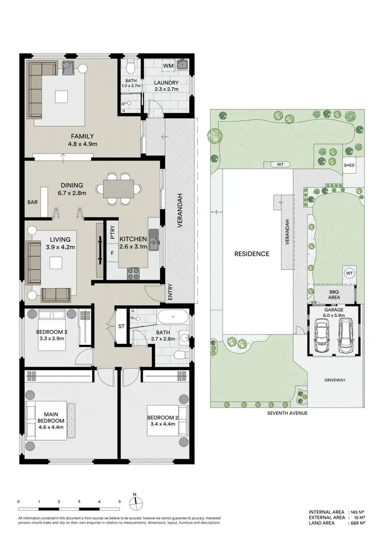 Floorplan of Homely house listing, 58 Seventh Avenue, Toukley NSW 2263