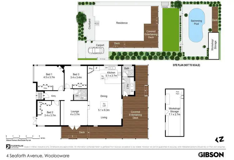 Floorplan of Homely house listing, 4 Seaforth Avenue, Woolooware NSW 2230