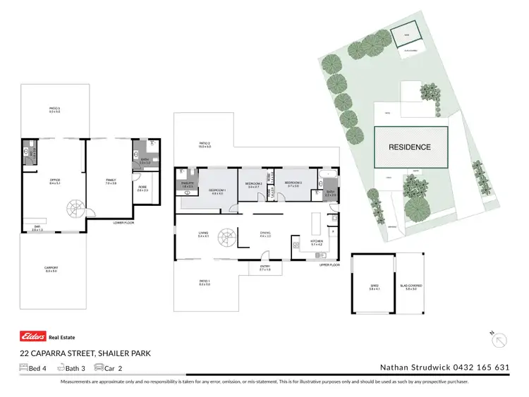 Floorplan of Homely house listing, 22 Caparra Street, Shailer Park QLD 4128