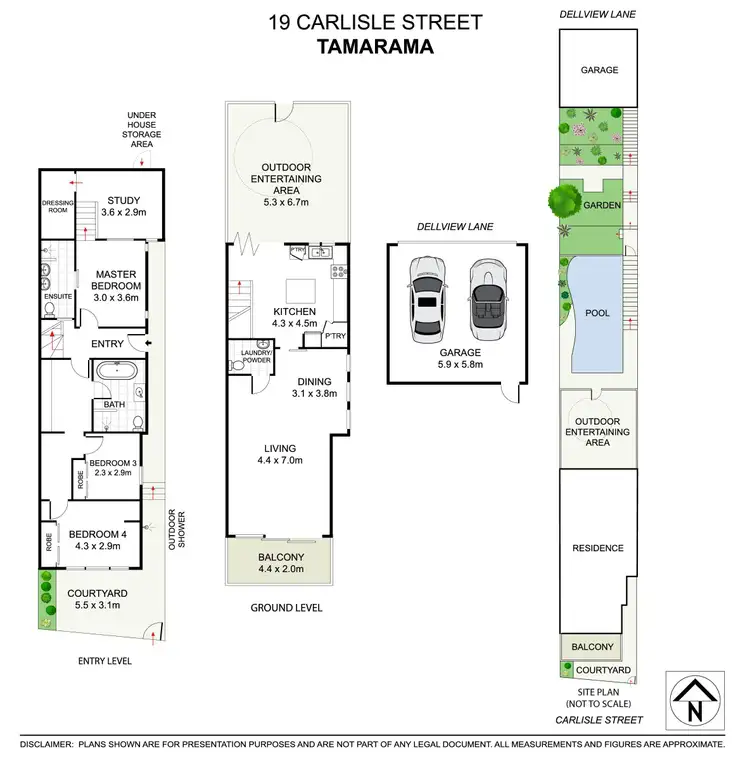 Floorplan of Homely house listing, 19 Carlisle Street, Tamarama NSW 2026