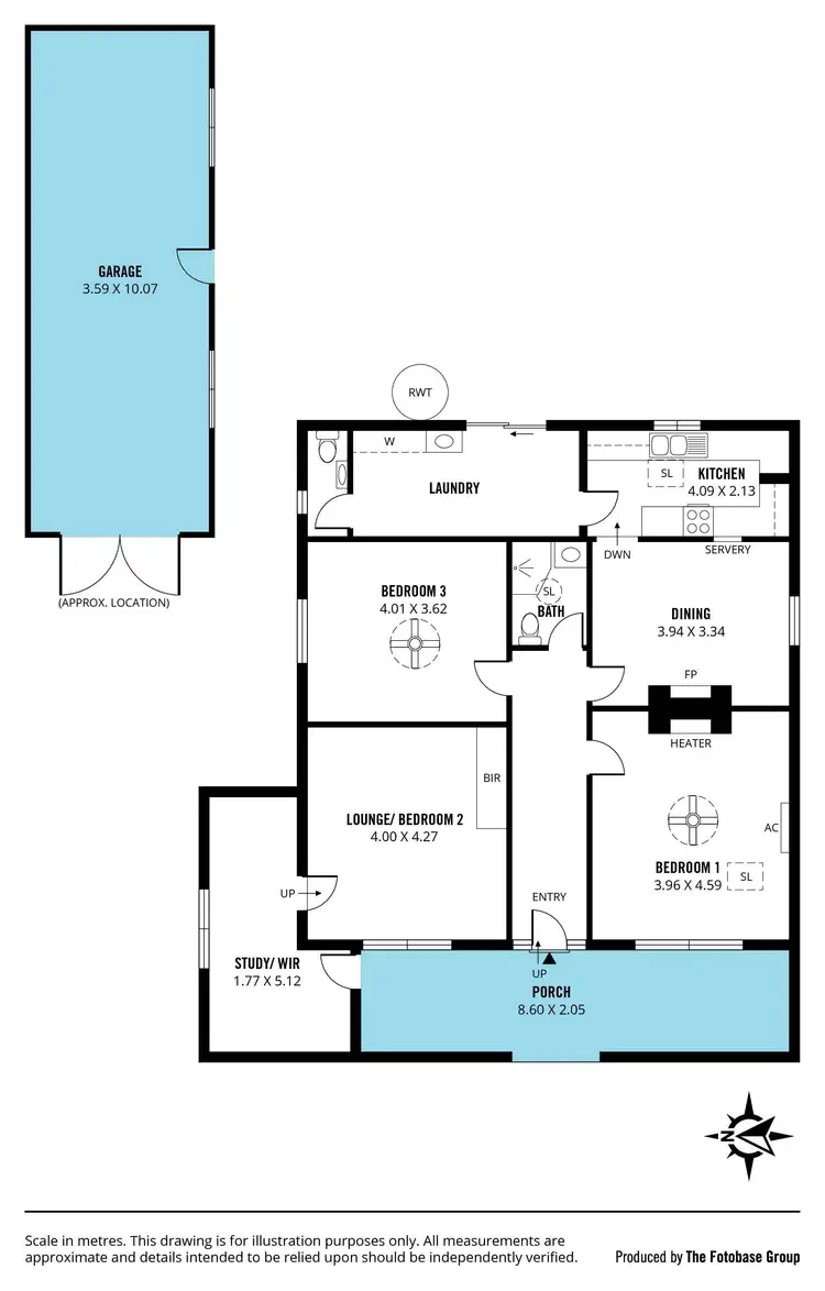 Floorplan of Homely house listing, 5 Kauri Parade, Seacliff SA 5049