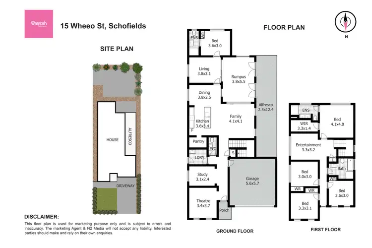 Floorplan of Homely house listing, 15 Wheeo Street, Schofields NSW 2762