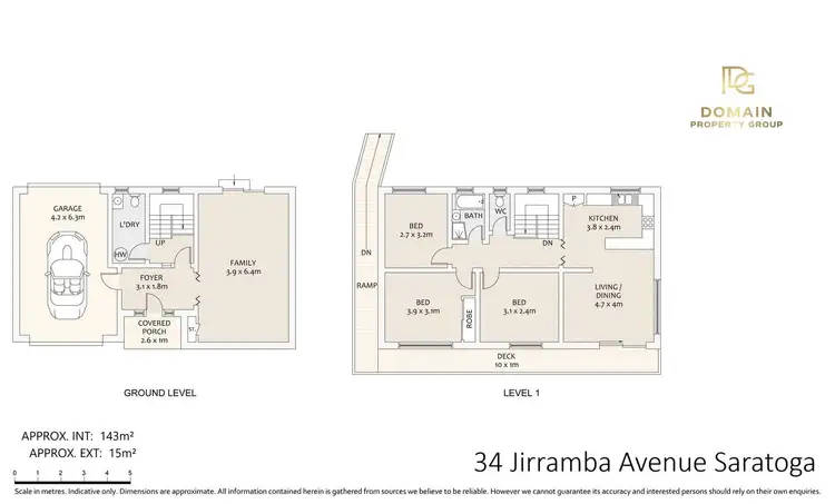 Floorplan of Homely house listing, 34 Jirramba Avenue, Saratoga NSW 2251