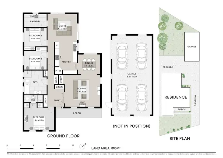 Floorplan of Homely house listing, 14 Hansen Drive, Grovedale VIC 3216