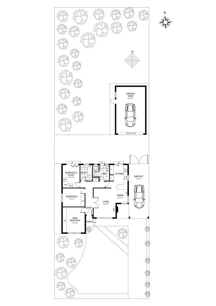 Floorplan of Homely house listing, 50 Summit Avenue, Belmont VIC 3216