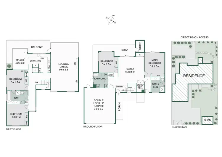 Floorplan of Homely house listing, 4/184 Nepean Highway, Aspendale VIC 3195