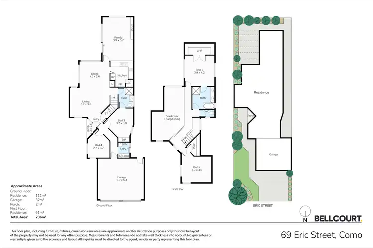 Floorplan of Homely house listing, 69 Eric Street, Como WA 6152