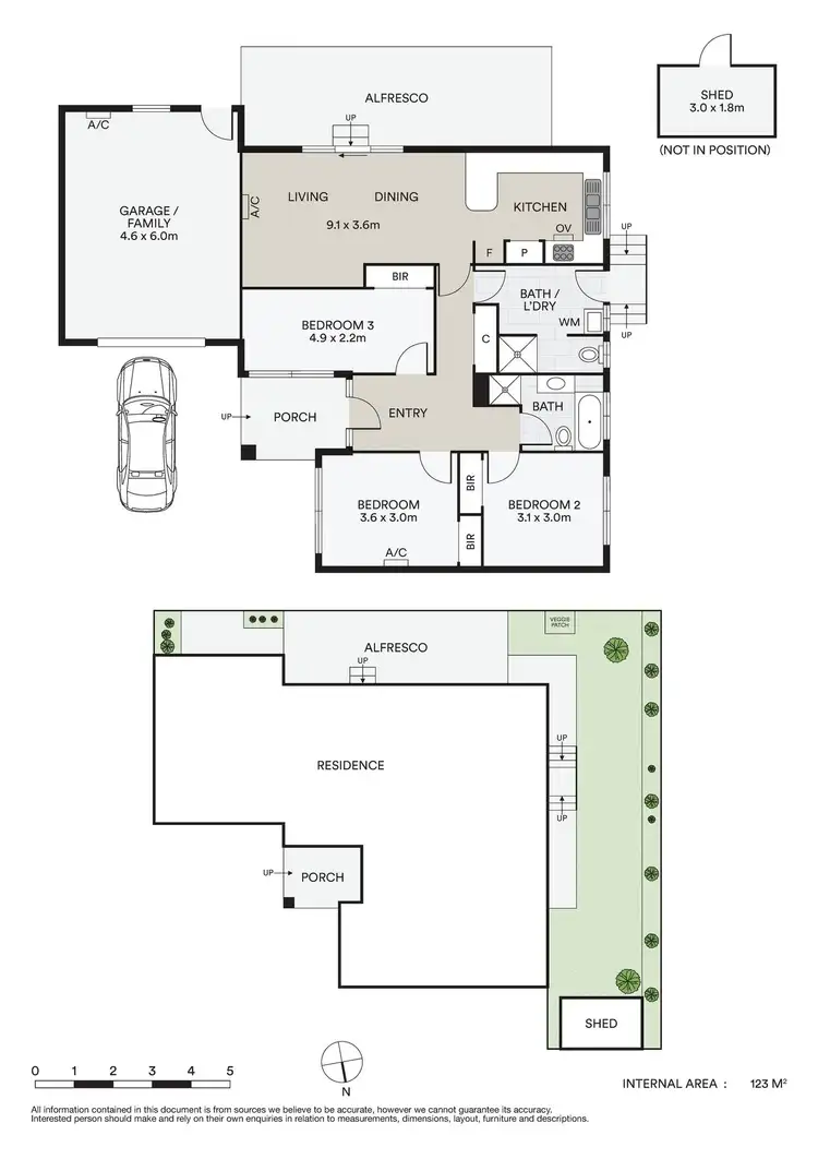 Floorplan of Homely unit listing, 2/10 Atlantic Street, Clayton VIC 3168