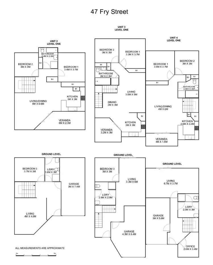 Floorplan of Homely townhouse listing, 47 Fry Street, Grafton NSW 2460