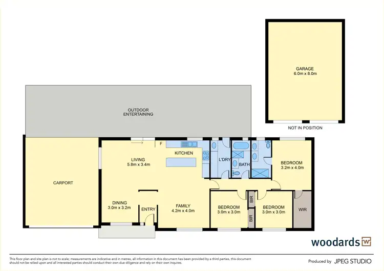 Floorplan of Homely house listing, 4 Dunrossil Drive, Sunbury VIC 3429