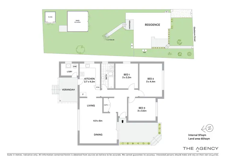 Floorplan of Homely house listing, 6 Gladstone Street, Mudgee NSW 2850
