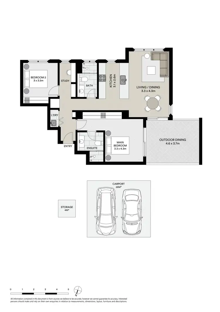 Floorplan of Homely apartment listing, 205/156B Terrigal Drive, Terrigal NSW 2260