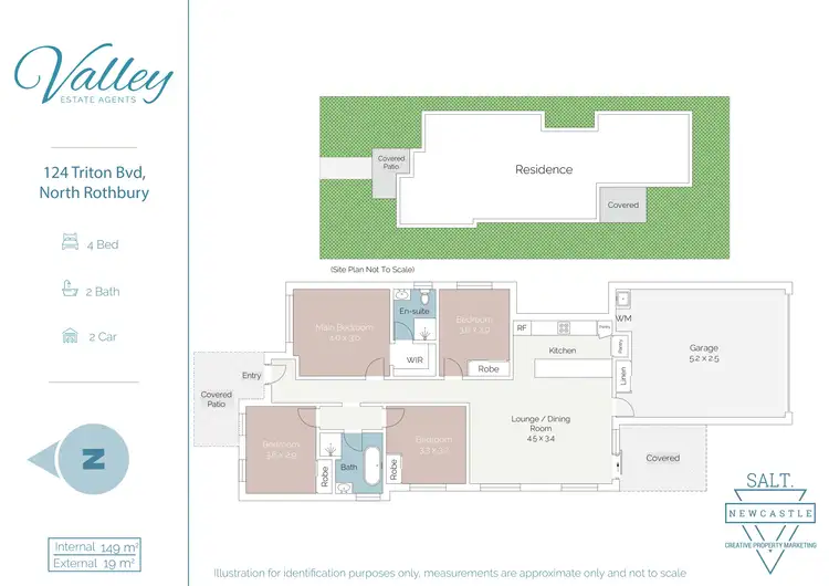 Floorplan of Homely house listing, 124 Triton Boulevard, North Rothbury NSW 2335