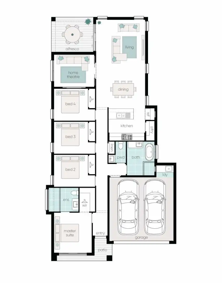 Floorplan of Homely house listing, Address available on request