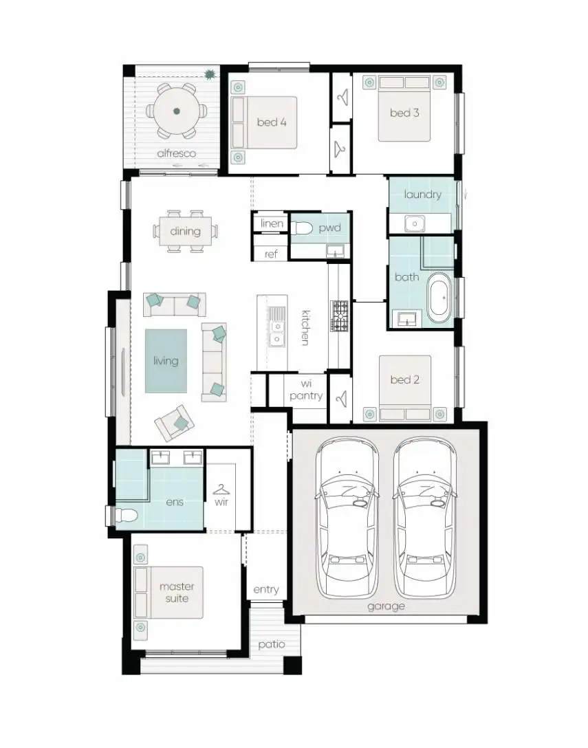 Floorplan of Homely house listing, Address available on request