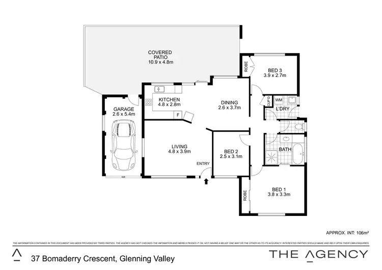 Floorplan of Homely house listing, 37 Bomaderry Crescent, Glenning Valley NSW 2261
