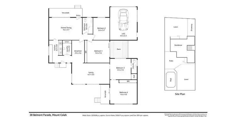 Floorplan of Homely house listing, 38 Belmont Parade, Mount Colah NSW 2079