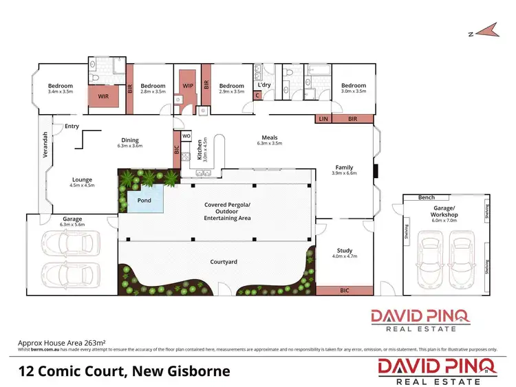 Floorplan of Homely house listing, 12 Comic Court, New Gisborne VIC 3438