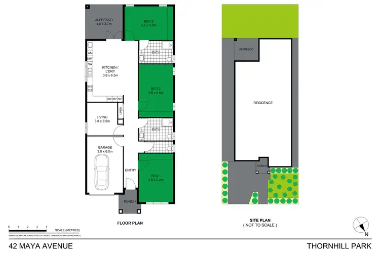 Floorplan of Homely house listing, 42 Maya Avenue, Thornhill Park VIC 3335