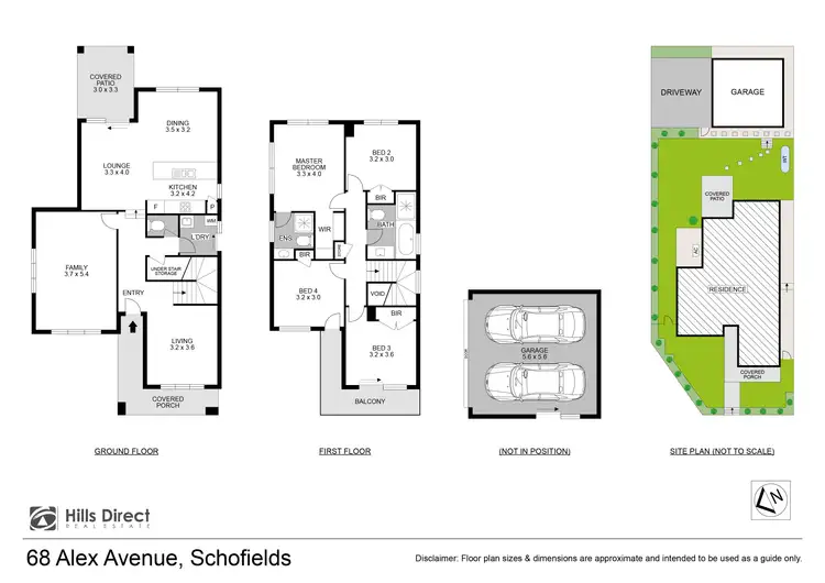 Floorplan of Homely house listing, 68 Alex Avenue, Schofields NSW 2762