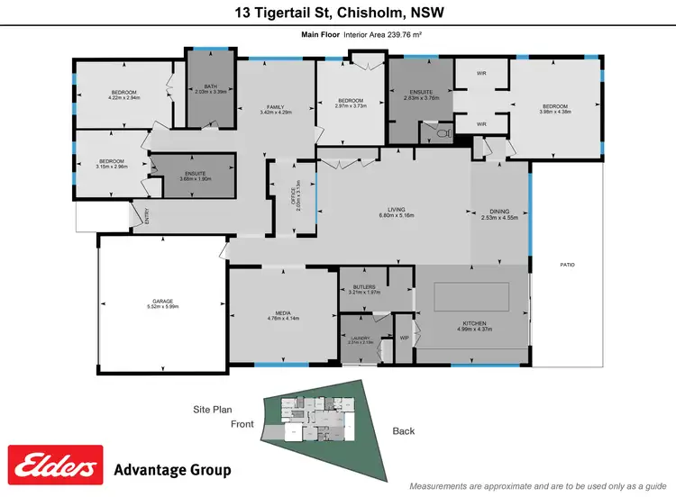 Floorplan of Homely house listing, 13 Tigertail Street, Chisholm NSW 2322