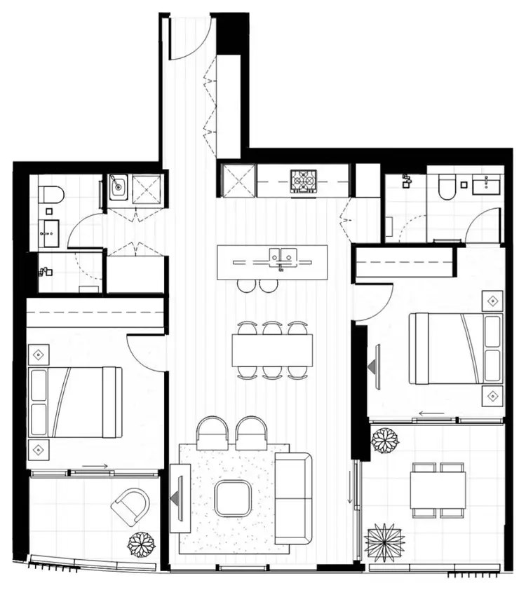 Floorplan of Homely apartment listing, 601/8 Chambers Court, Epping NSW 2121