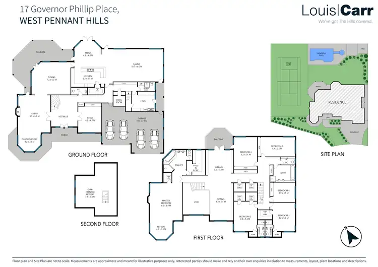 Floorplan of Homely house listing, 17 Governor Phillip Place, West Pennant Hills NSW 2125