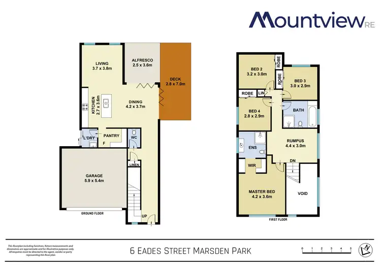 Floorplan of Homely house listing, 6 Eades Street, Marsden Park NSW 2765