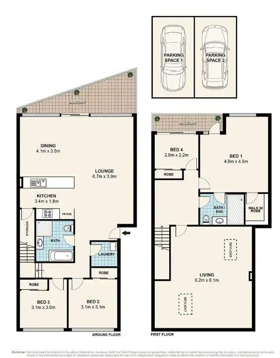 Floorplan of Homely unit listing, 202/215 Waterloo Road, Marsfield NSW 2122
