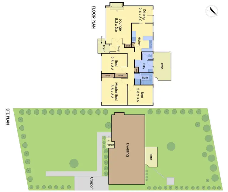 Floorplan of Homely house listing, 2 Holyrood Drive, Vermont VIC 3133