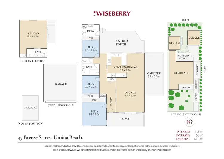Floorplan of Homely house listing, 47 Breeze Street, Umina Beach NSW 2257