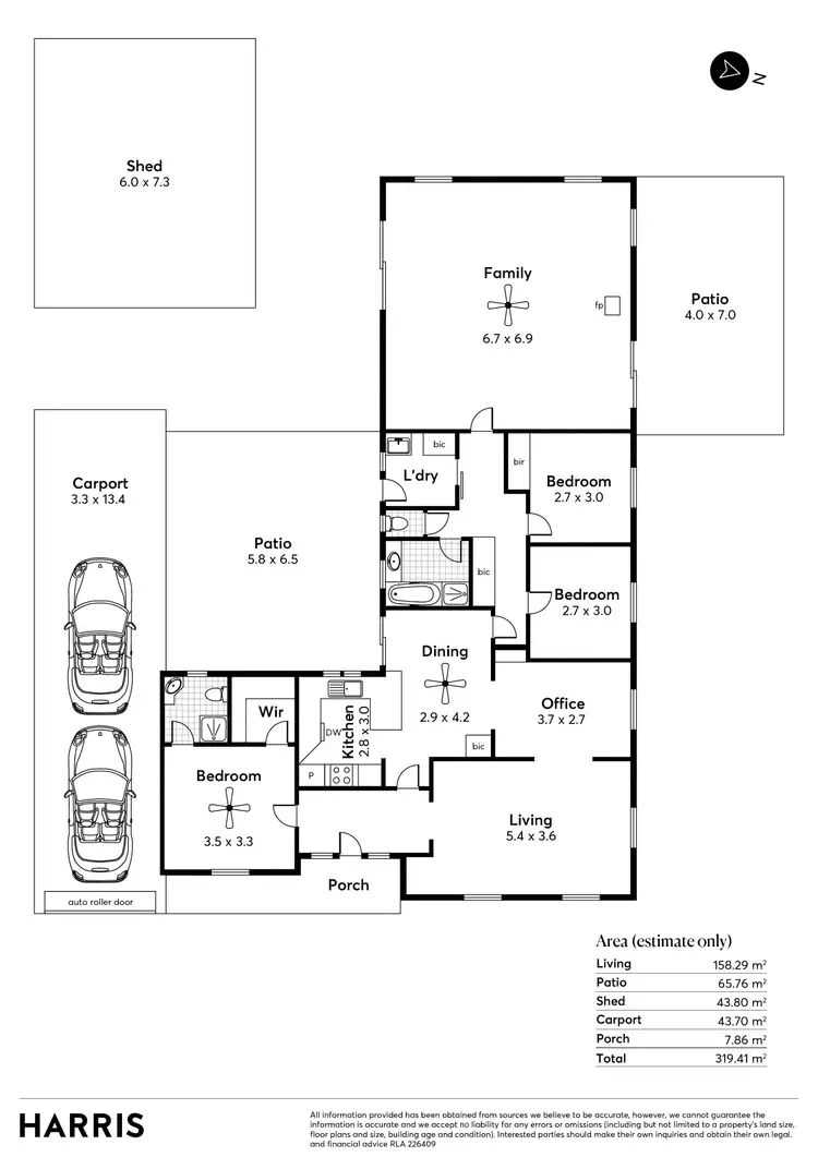 Floorplan of Homely house listing, 11 Lorenz Court, Athelstone SA 5076