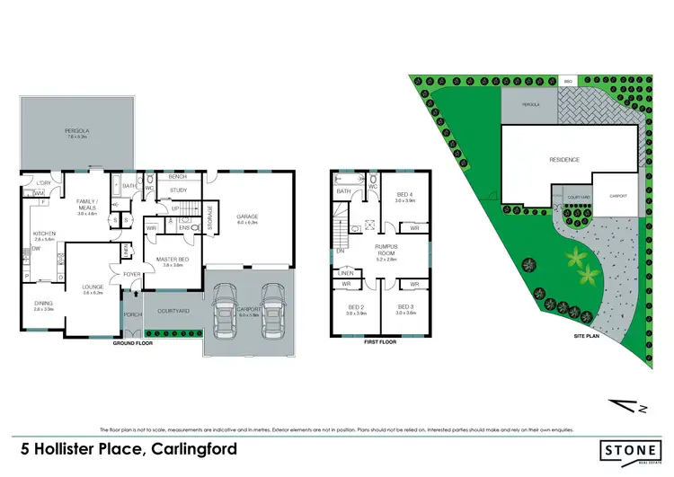 Floorplan of Homely house listing, 5 Hollister Place, Carlingford NSW 2118