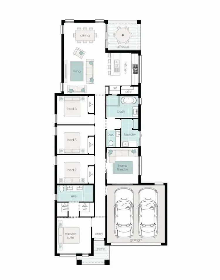 Floorplan of Homely house listing, Address available on request