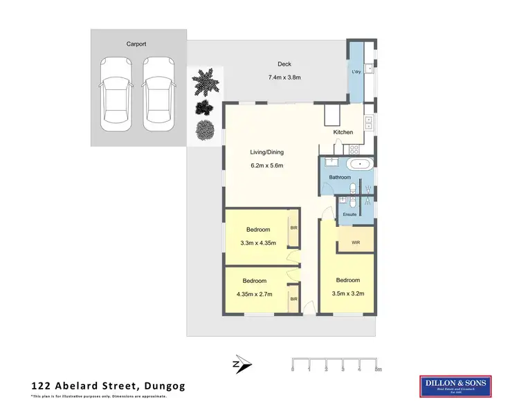 Floorplan of Homely house listing, 122 Abelard Street, Dungog NSW 2420