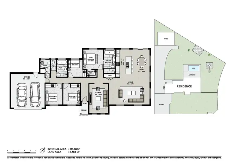 Floorplan of Homely house listing, 23 Wurth Drive, Mudgee NSW 2850