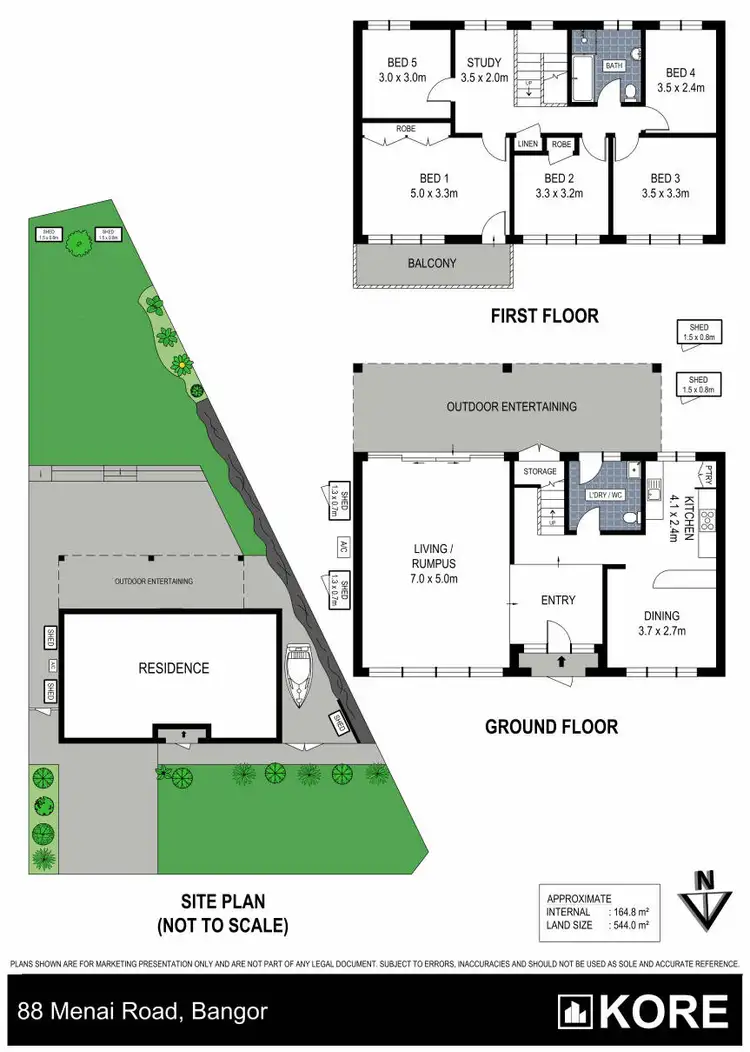 Floorplan of Homely house listing, 88 Menai Road, Bangor NSW 2234