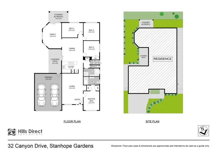 Floorplan of Homely house listing, 32 Canyon Drive, Stanhope Gardens NSW 2768