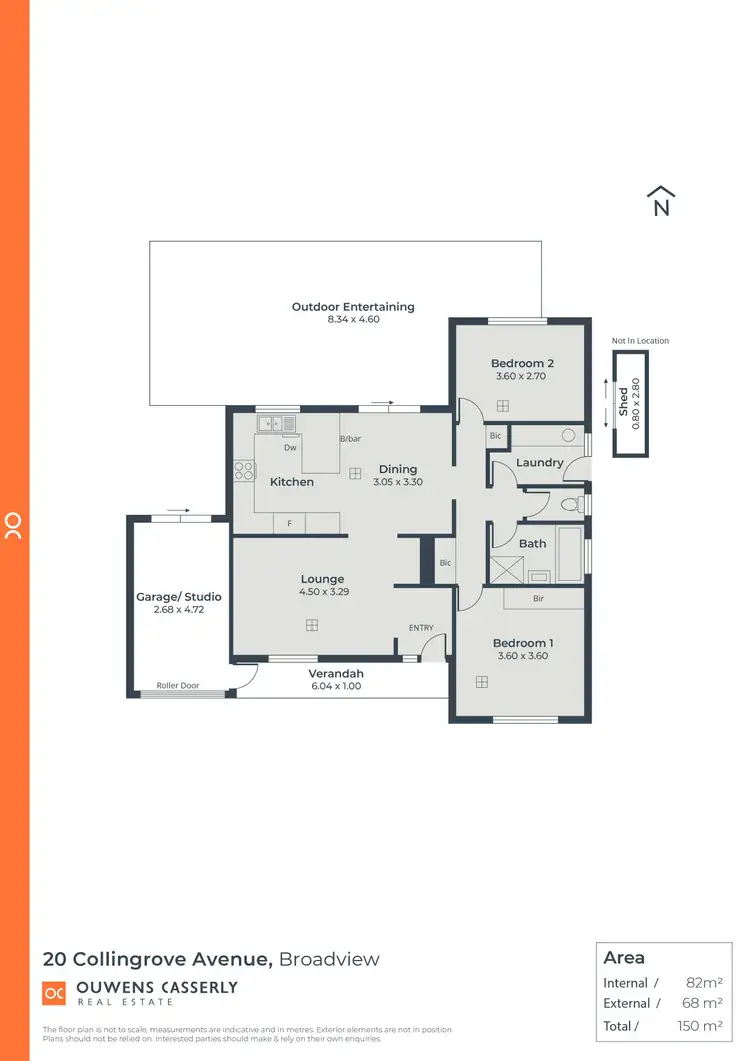 Floorplan of Homely house listing, 20 Collingrove Avenue, Broadview SA 5083