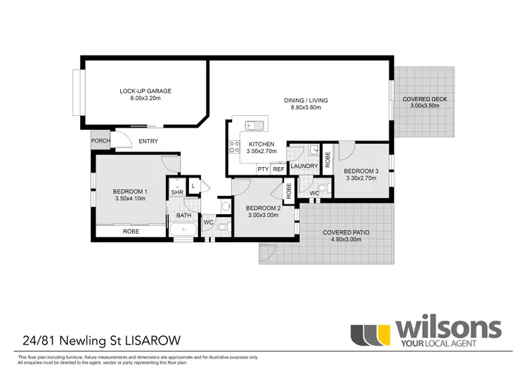 Floorplan of Homely villa listing, 24/81 Newling Street, Lisarow NSW 2250