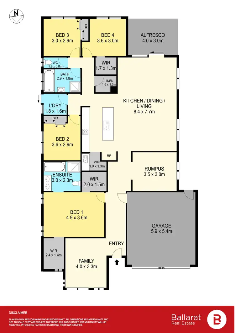 Floorplan of Homely house listing, 28 Armagh Street, Alfredton VIC 3350