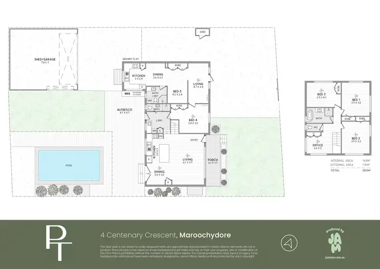 Floorplan of Homely house listing, 4 Centenary Crescent, Maroochydore QLD 4558