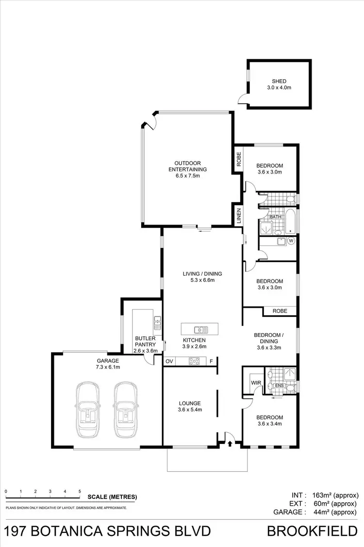 Floorplan of Homely house listing, 197 Botanica Springs Boulevard, Brookfield VIC 3338