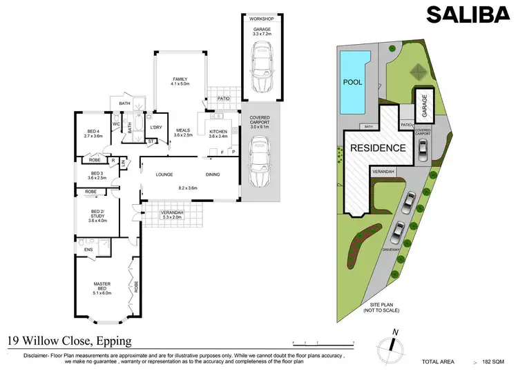 Floorplan of Homely house listing, 19 Willow Close, Epping NSW 2121
