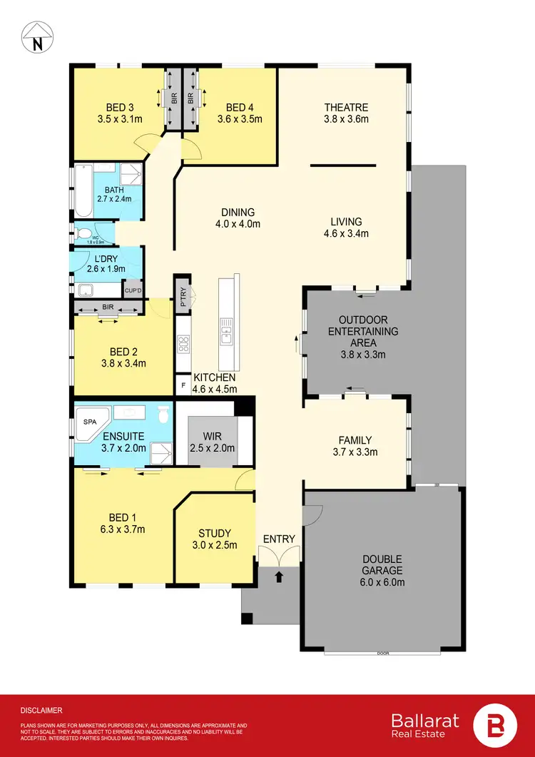 Floorplan of Homely house listing, 28 Selwyn Street, Miners Rest VIC 3352