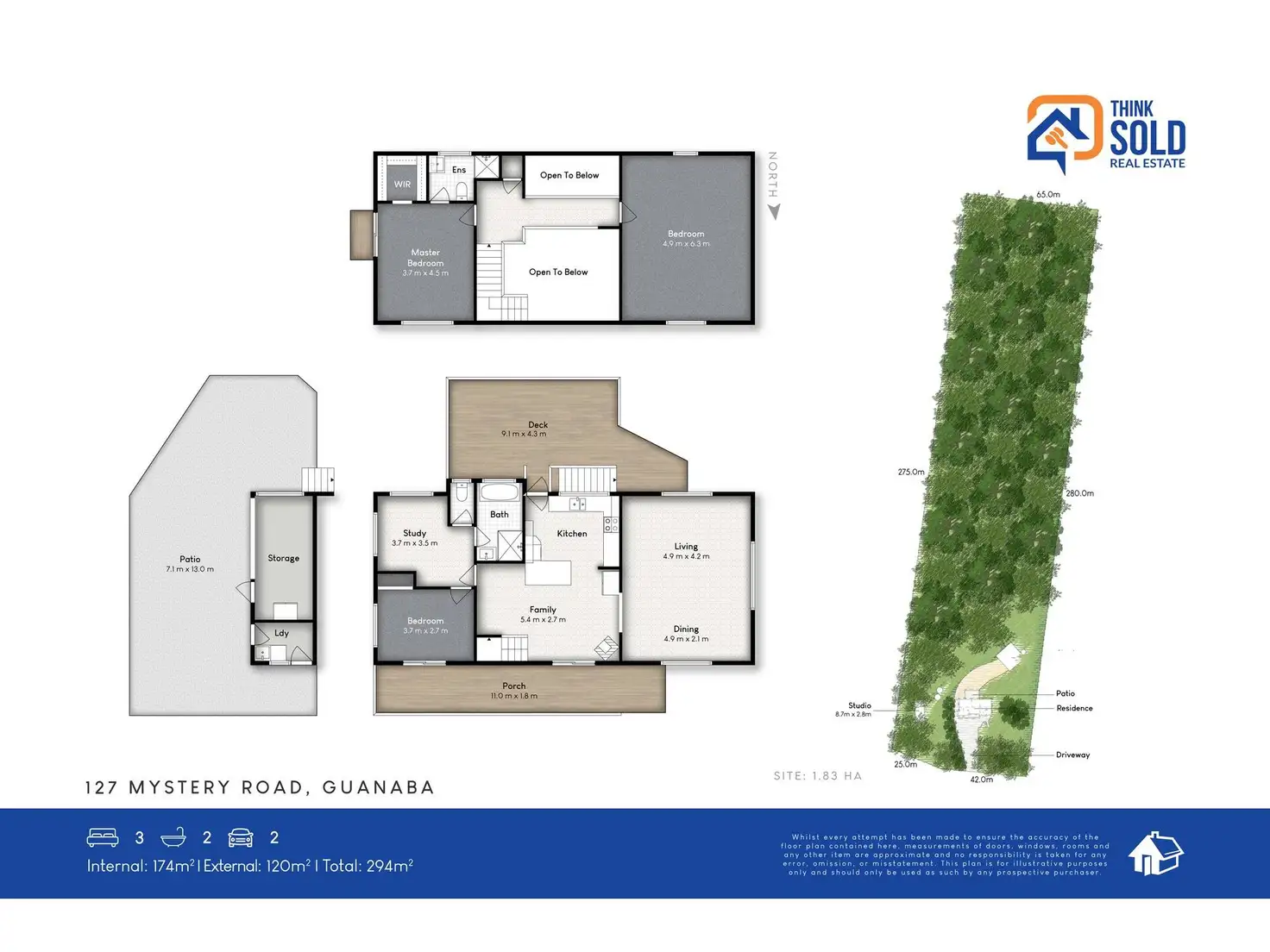 Floorplan of Homely house listing, 127 Mystery Road, Guanaba QLD 4210