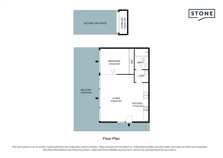 Floorplan of Homely apartment listing, 5/28-36 Nursery Street, Hornsby NSW 2077