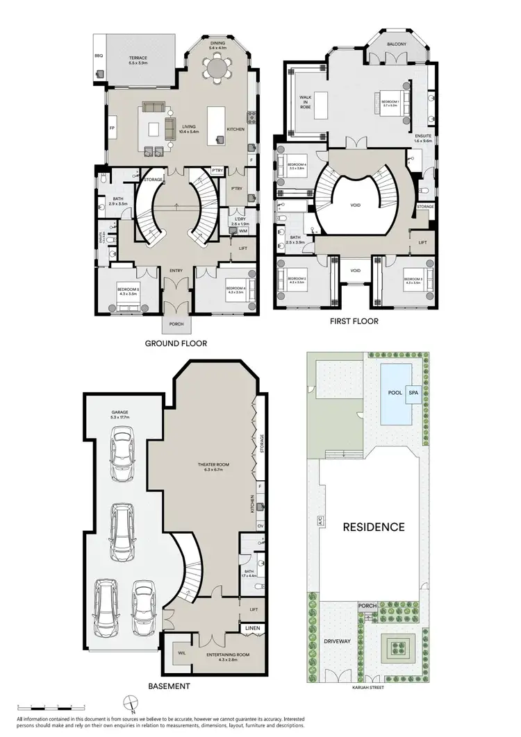 Floorplan of Homely house listing, 15 Karuah Street, Greenacre NSW 2190