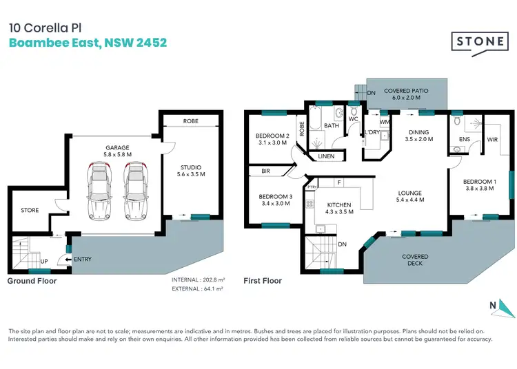 Floorplan of Homely house listing, 10 Corella Place, Boambee East NSW 2452