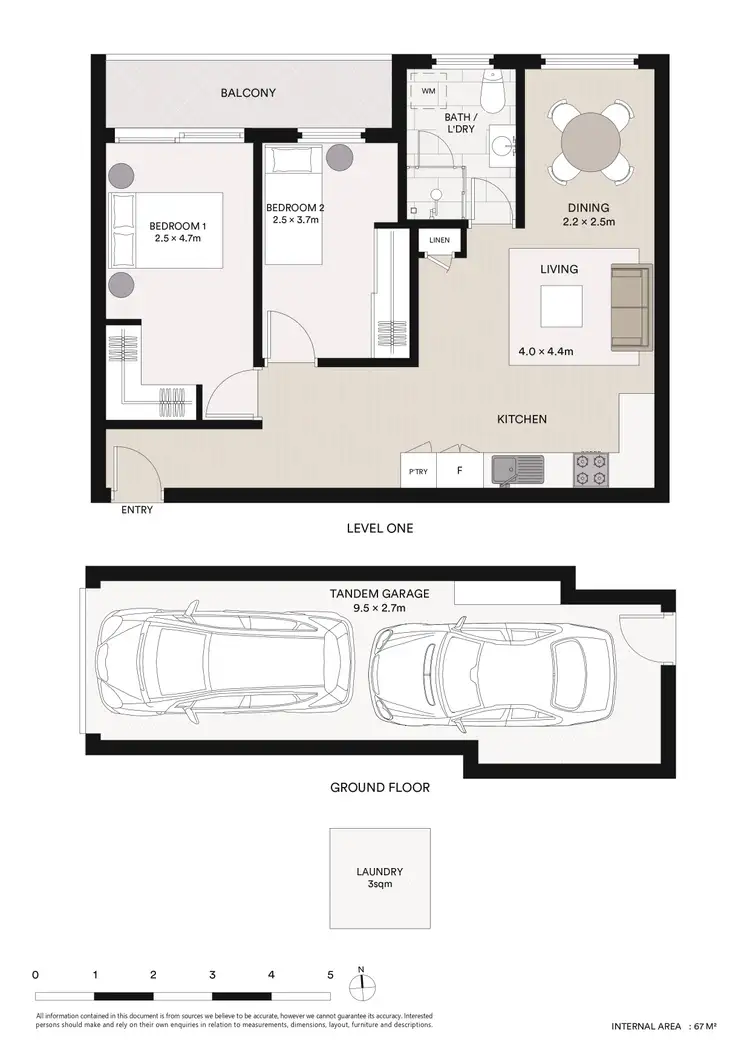 Floorplan of Homely apartment listing, 3/8 Station Street, West Ryde NSW 2114